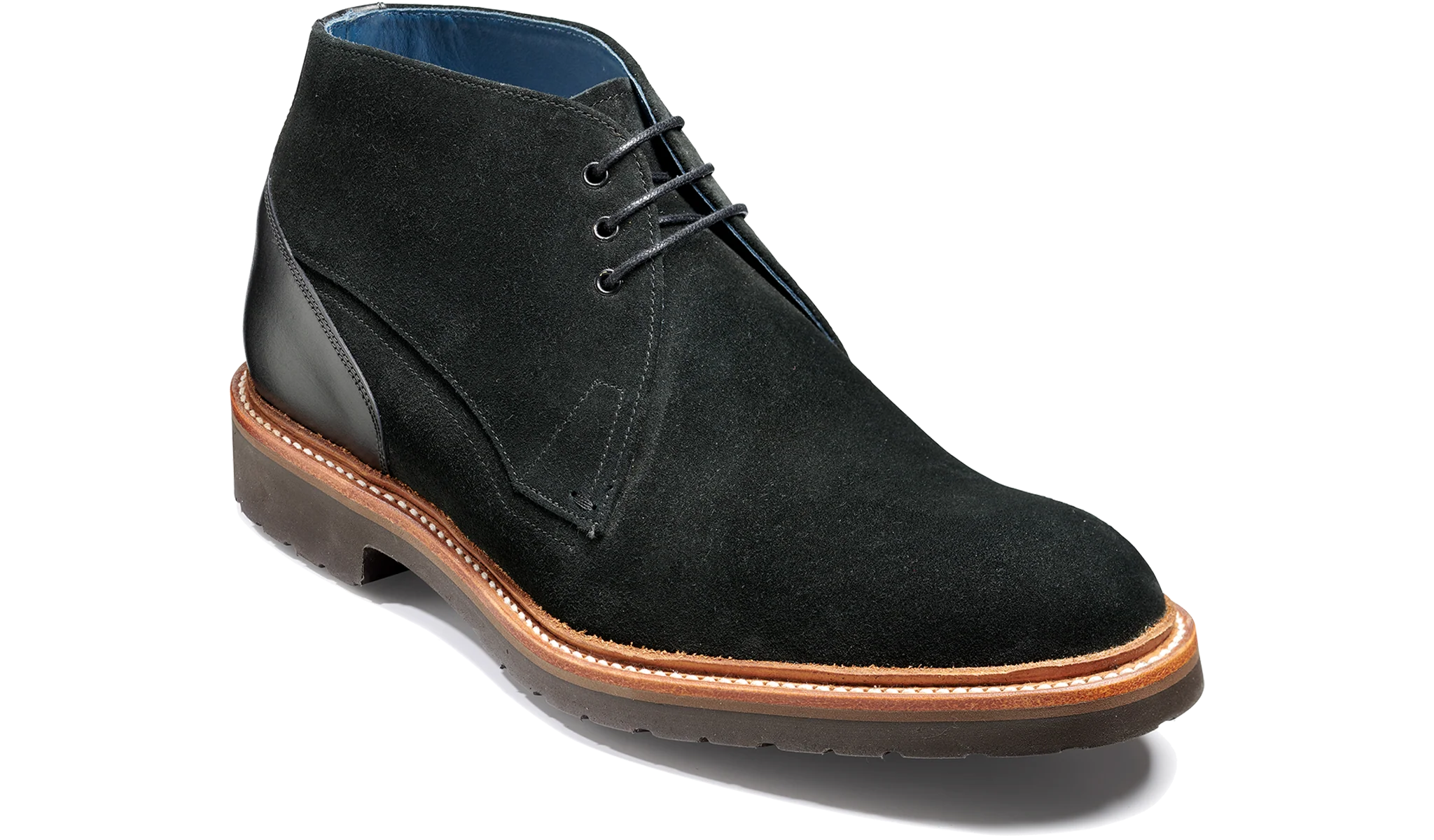Bronx - Black Suede / Black Calf (Sample)