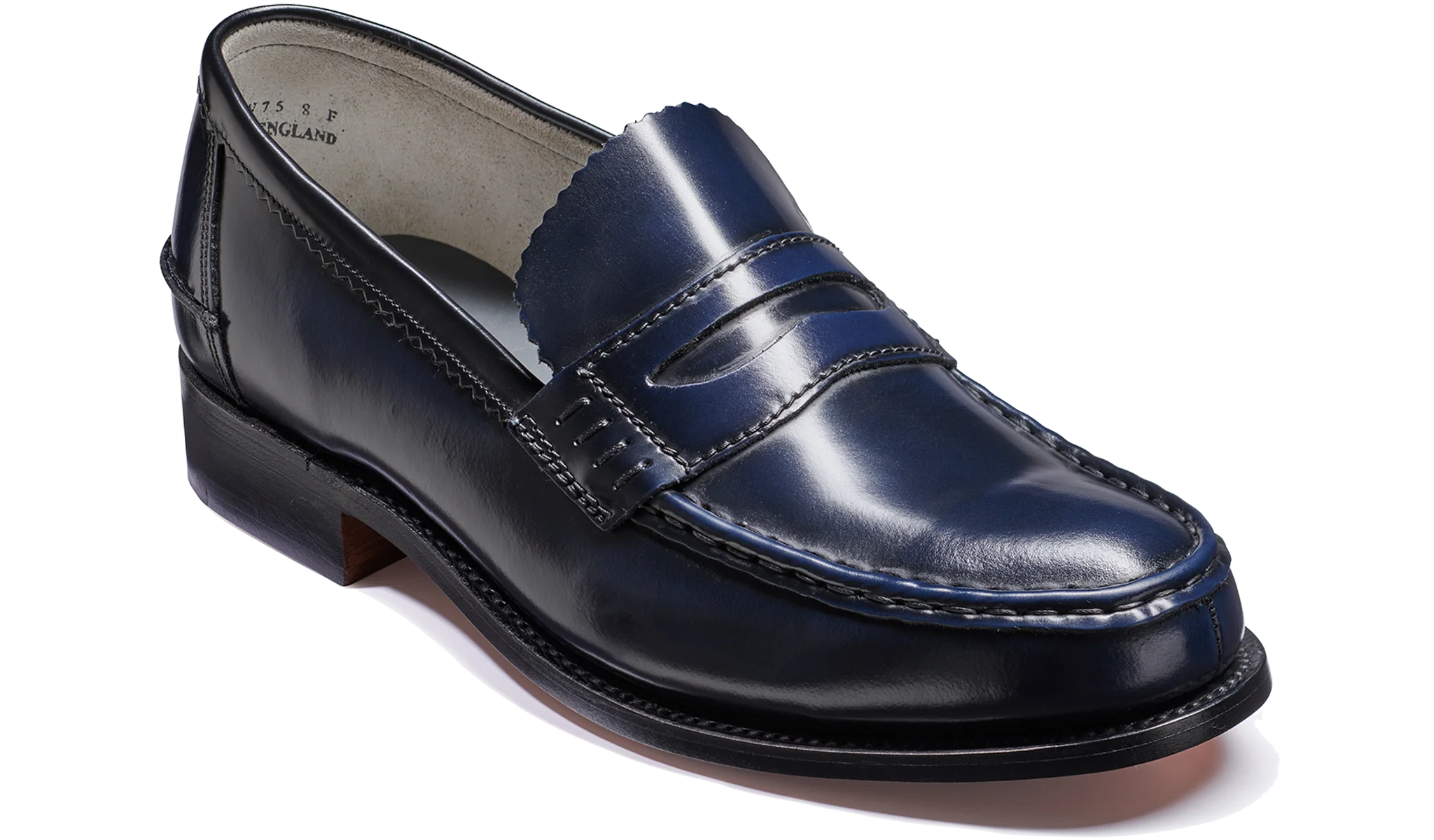 Caruso - Navy Hi-Shine