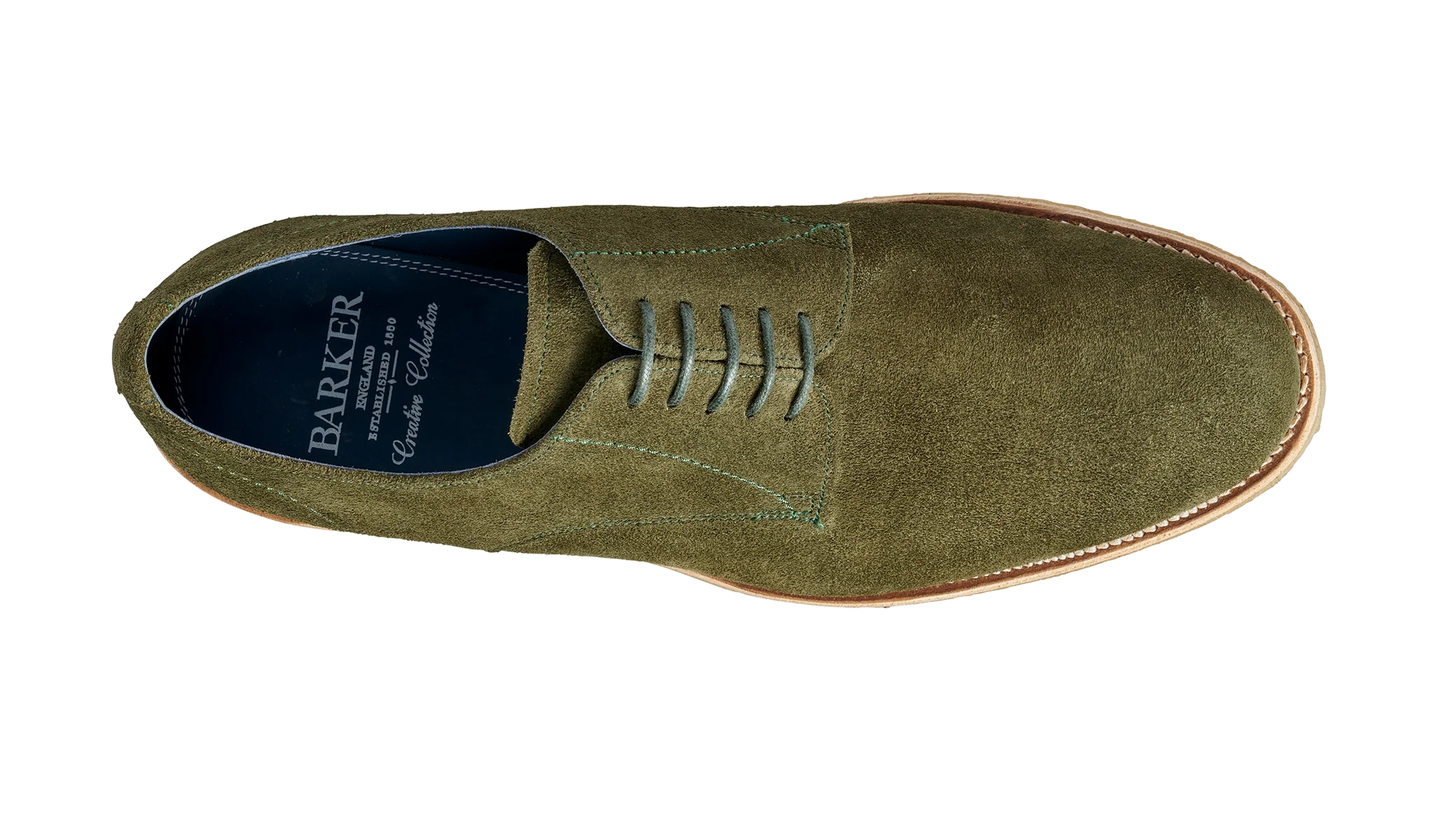 Declan - Green Waxy Suede - Image 3