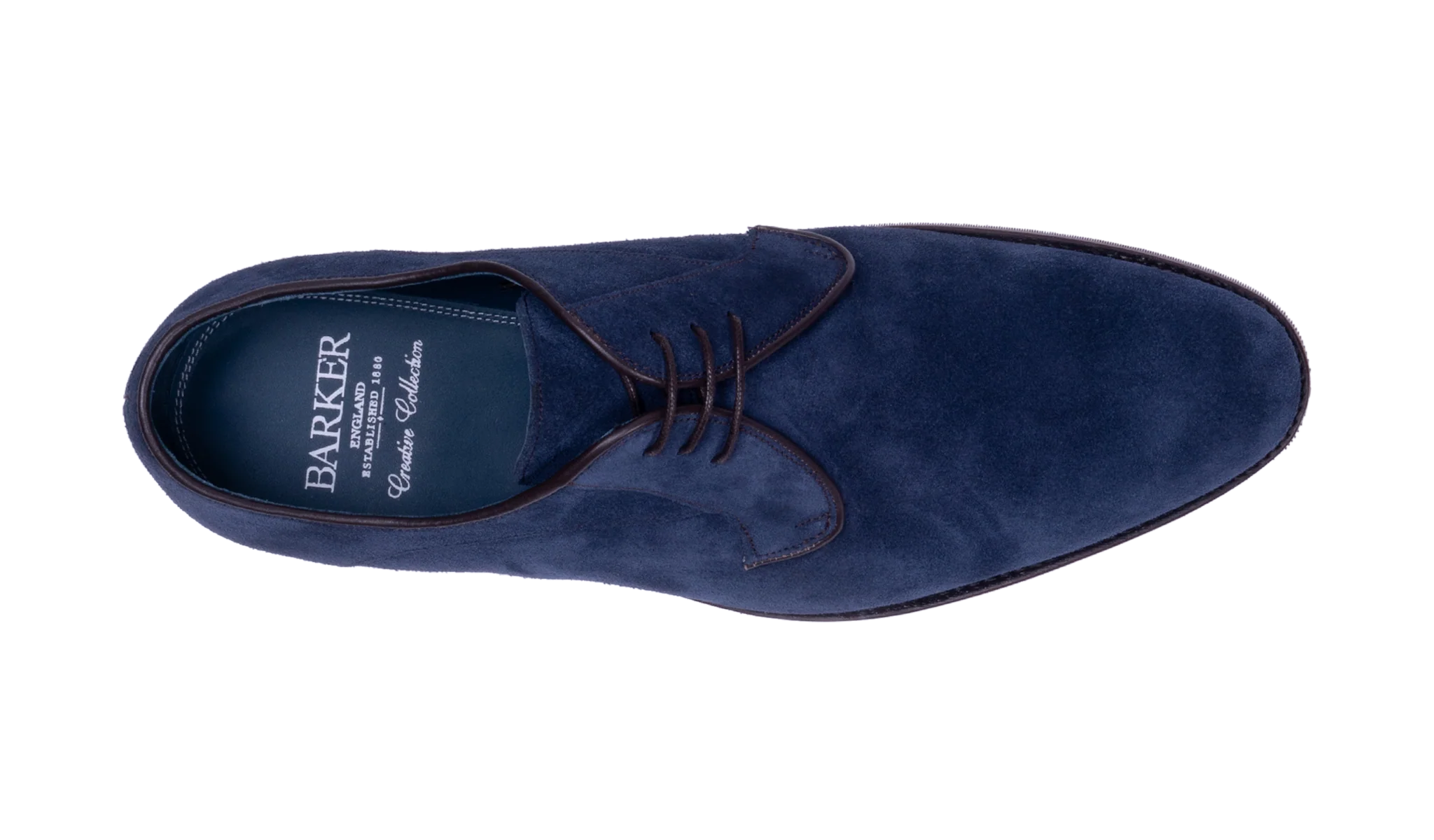 Derby - Navy Suede - Image 3