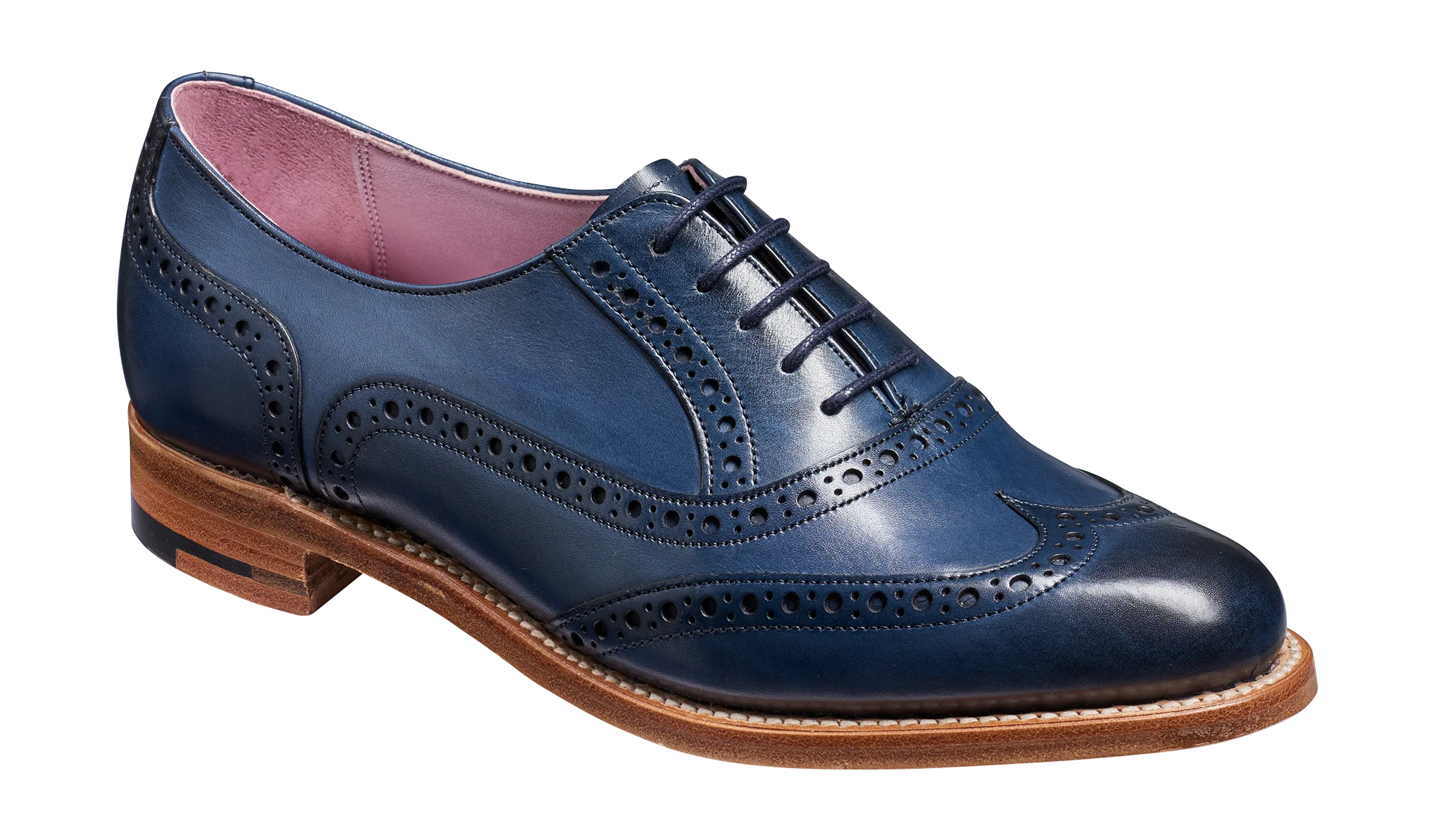 Fearne - Navy / Hand Painted