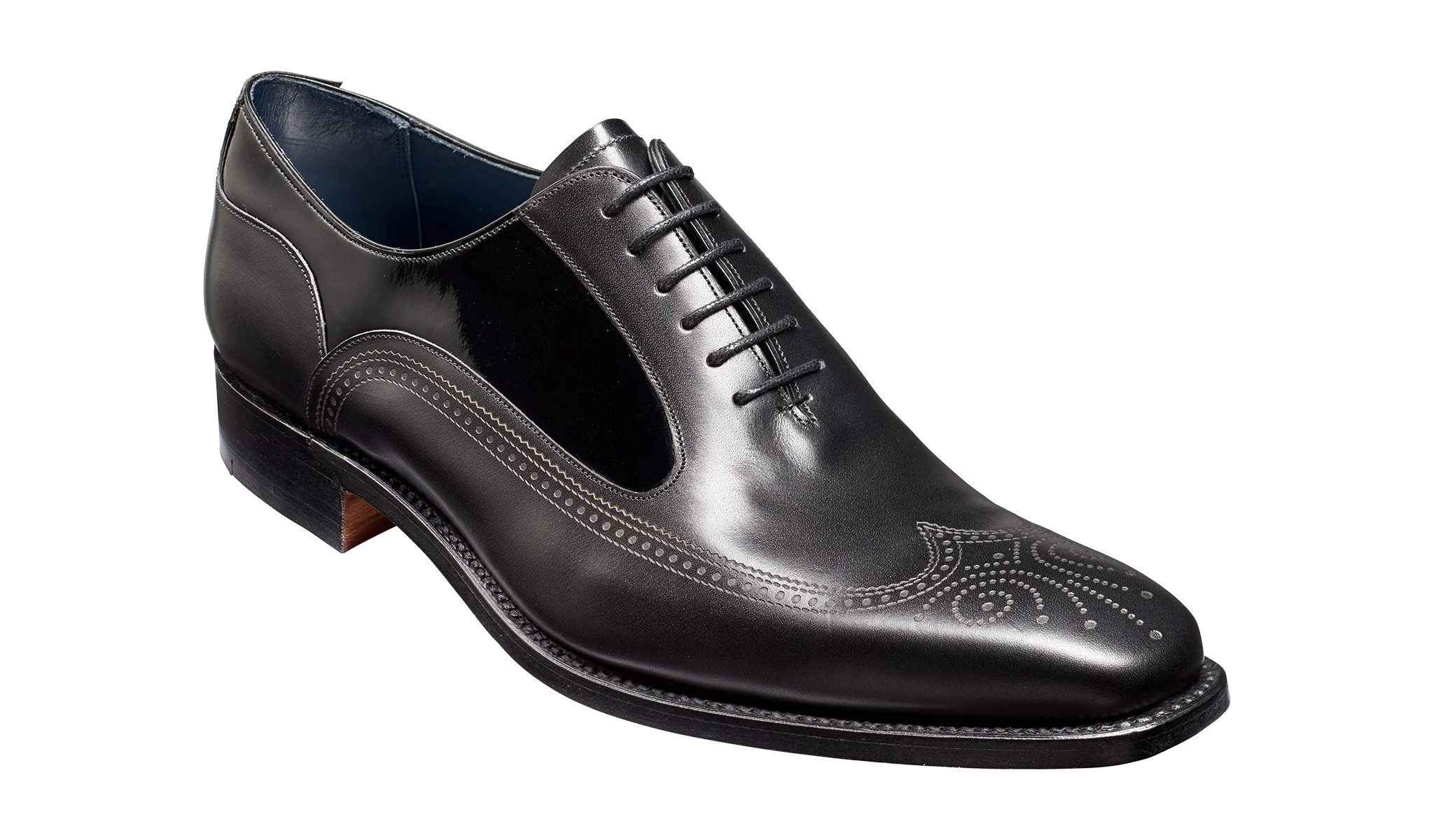 Harding - Black Calf Patent