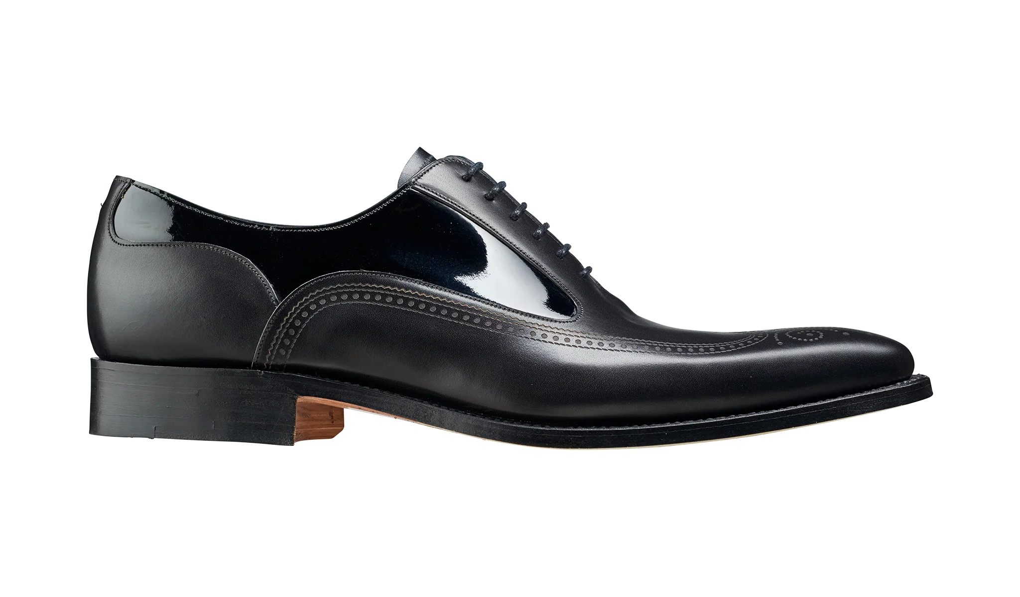 Harding - Black Calf Patent - Image 2