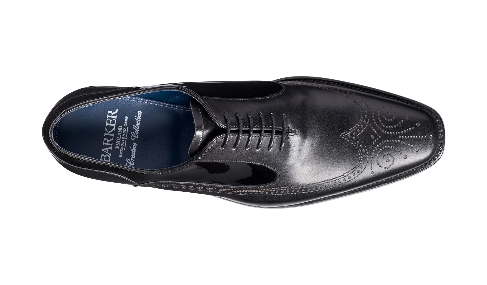 Harding - Black Calf Patent - Image 3