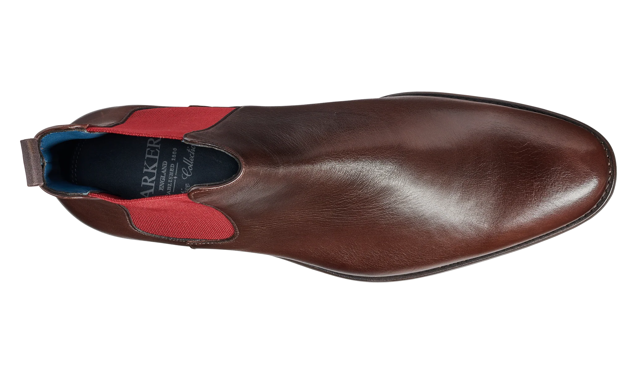 Hopper - Dark Walnut / Burgundy Elastic - Image 3