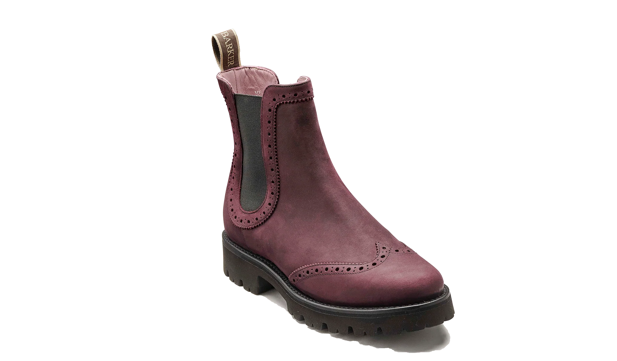 Jessie - Deep Burgundy Nubuck
