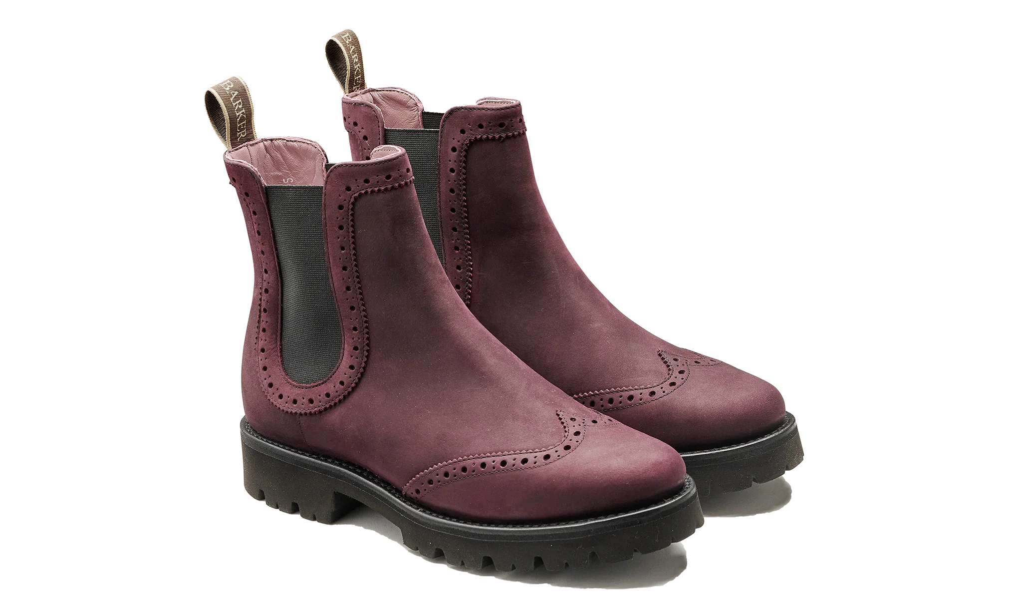 Jessie - Deep Burgundy Nubuck - Image 2