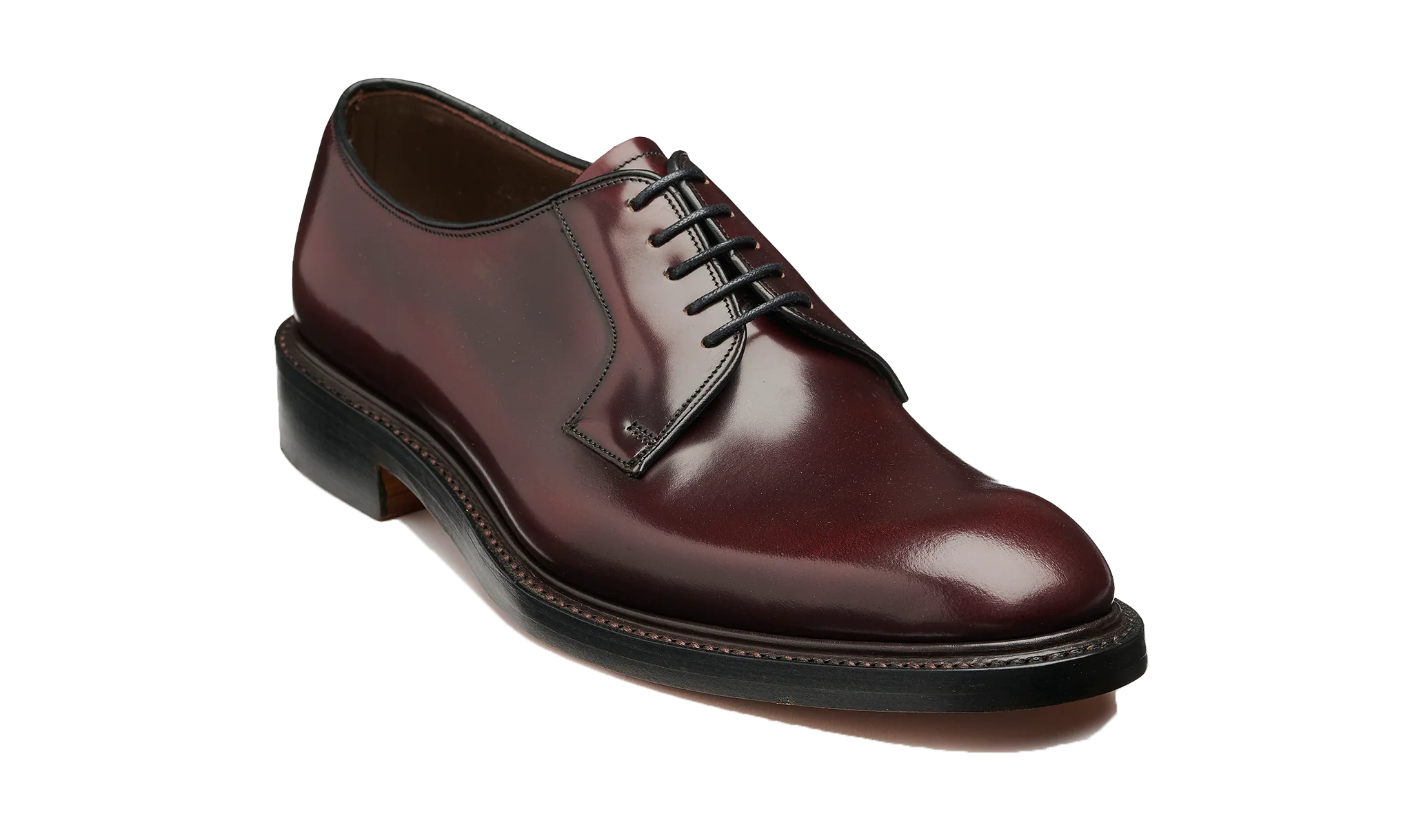 Keaton - Burgundy Hi Shine