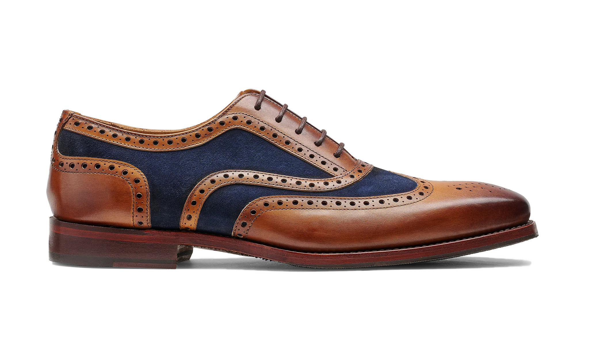 Keiran - Cedar Calf Navy Suede - Image 3