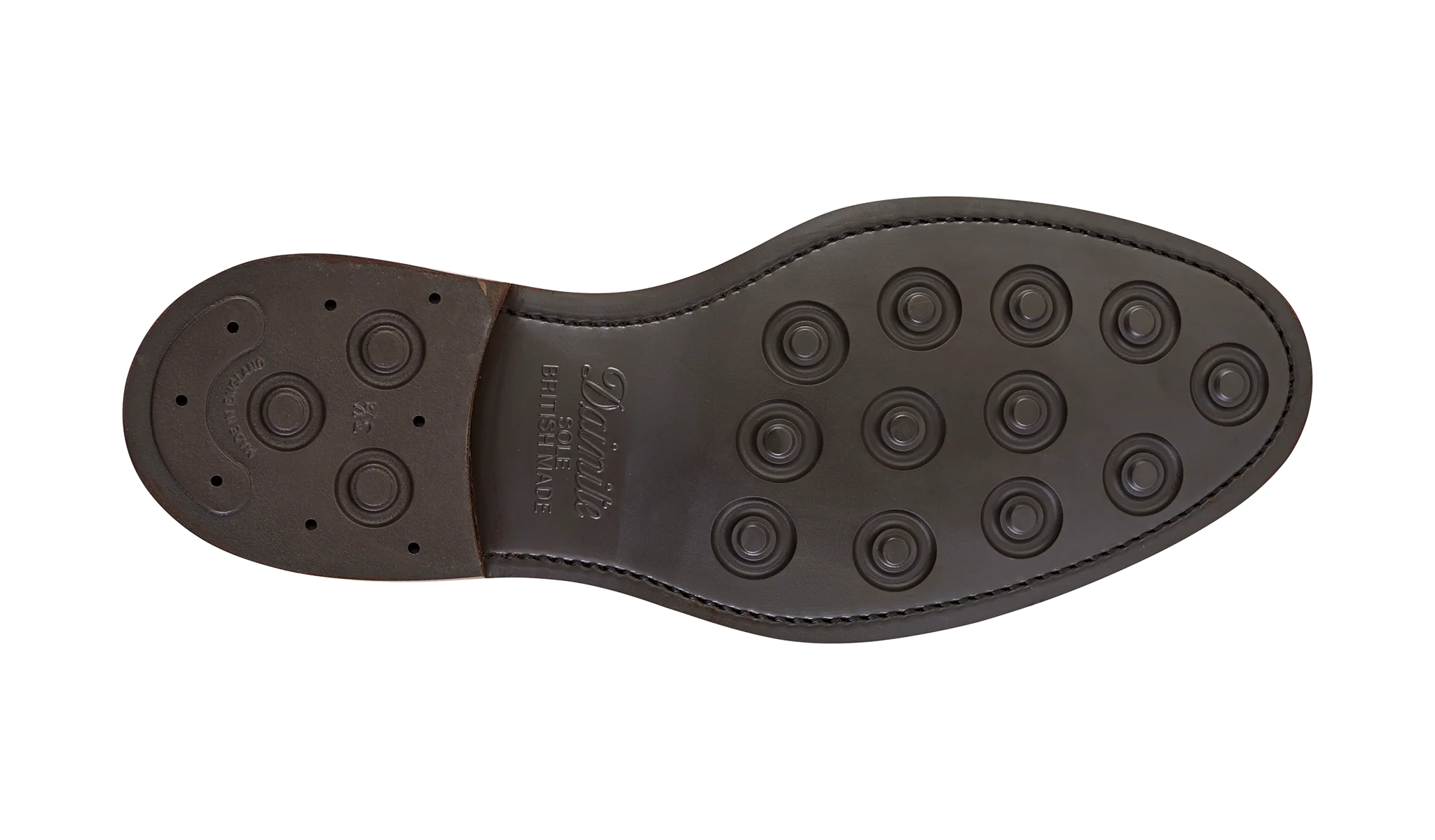 Kelmarsh - Olive Green Grain Wingtip Brogue - Image 4