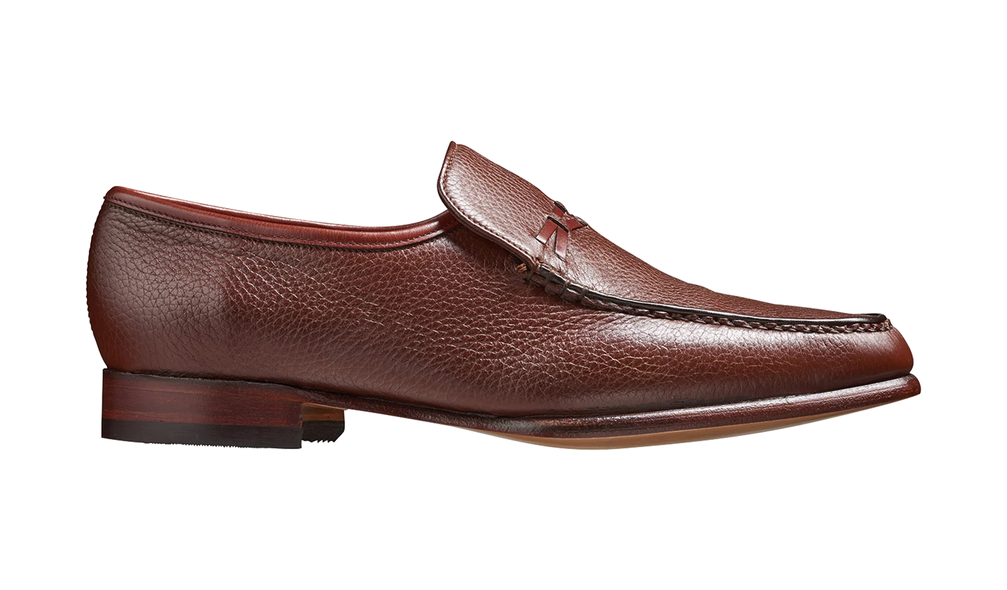 Leon - Burgundy Deerskin / Calf - Image 2