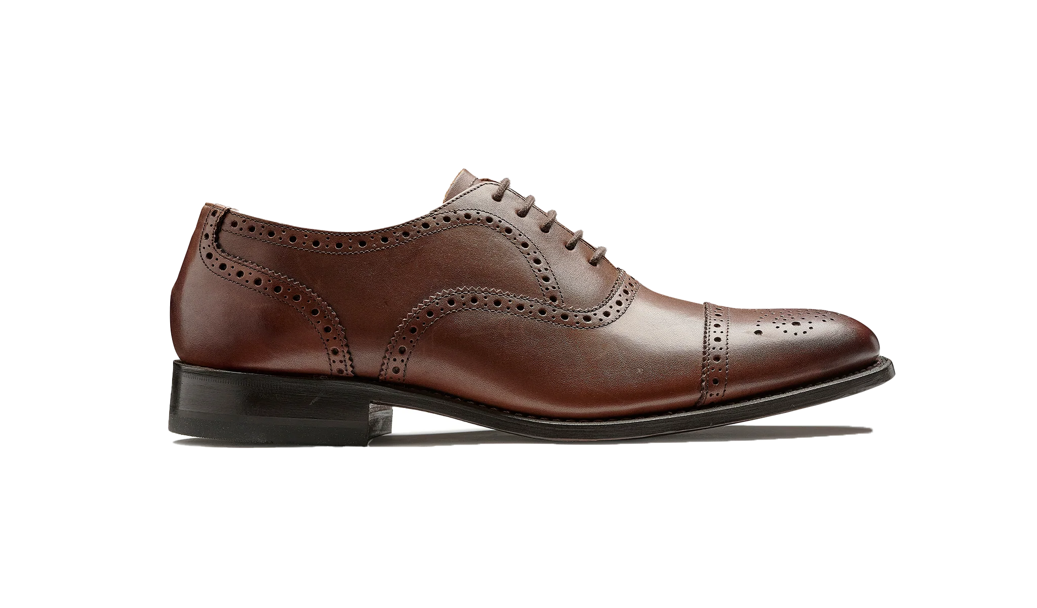 Oxford Brogue - Dark Tan Calf - Image 3
