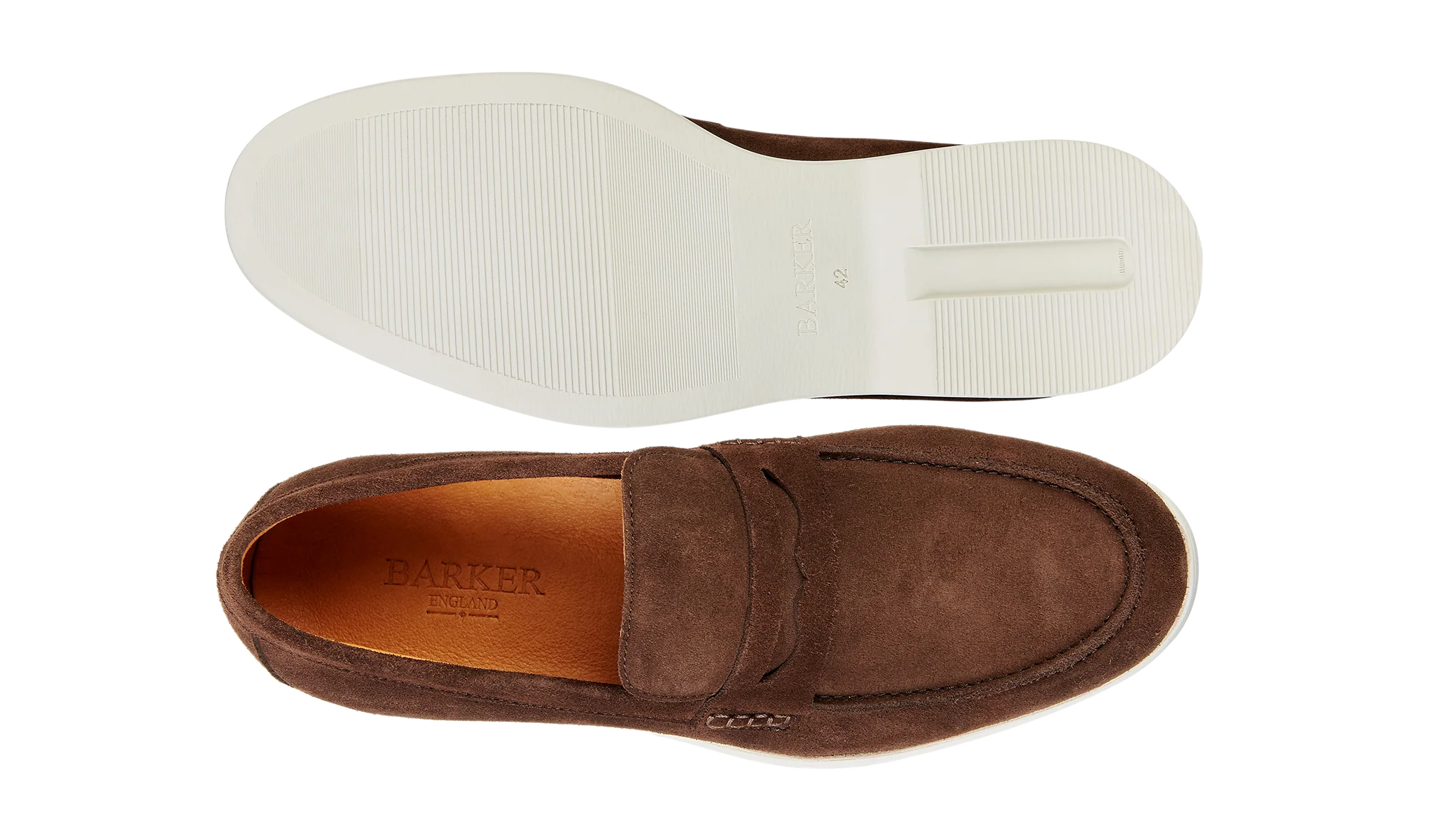 Santiago - Coffee Suede White Sole - Image 4