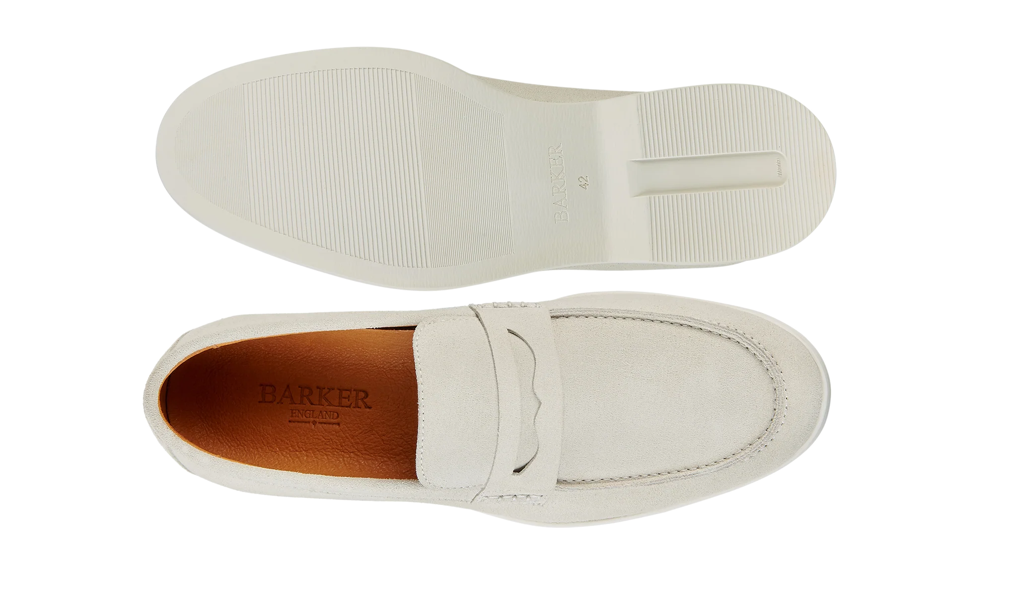 Santiago - White Suede White Sole - Image 3