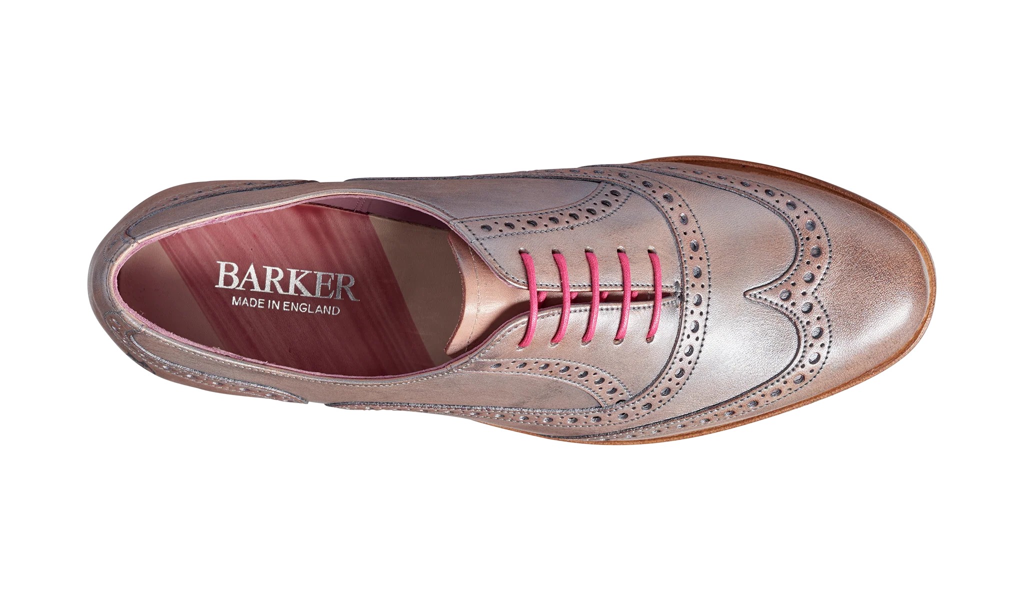 Santina ��� Lilac / Silver Hand Painted - Image 3