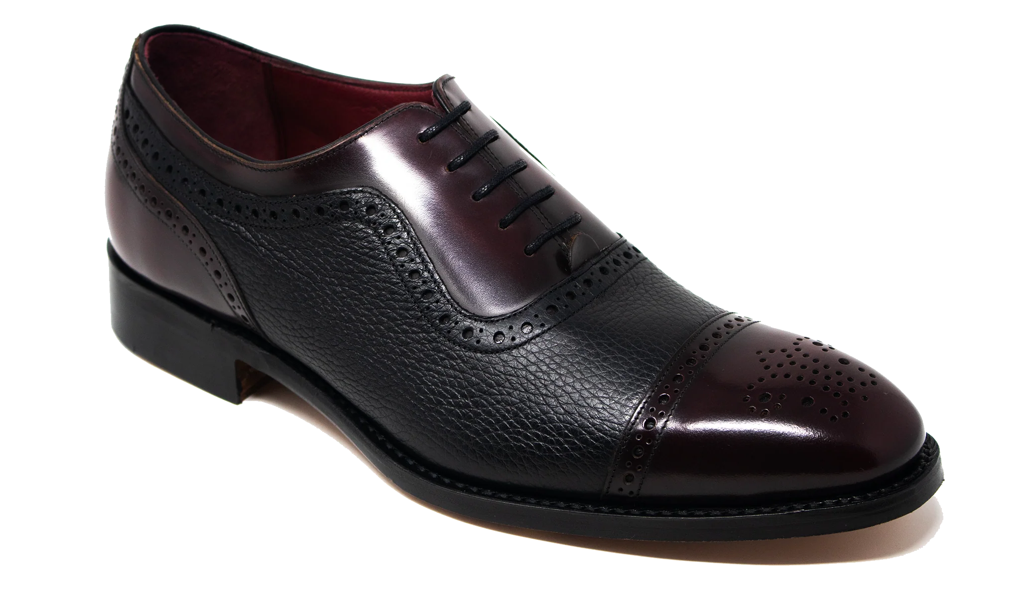 Shl0206blk - Black And Burgundy