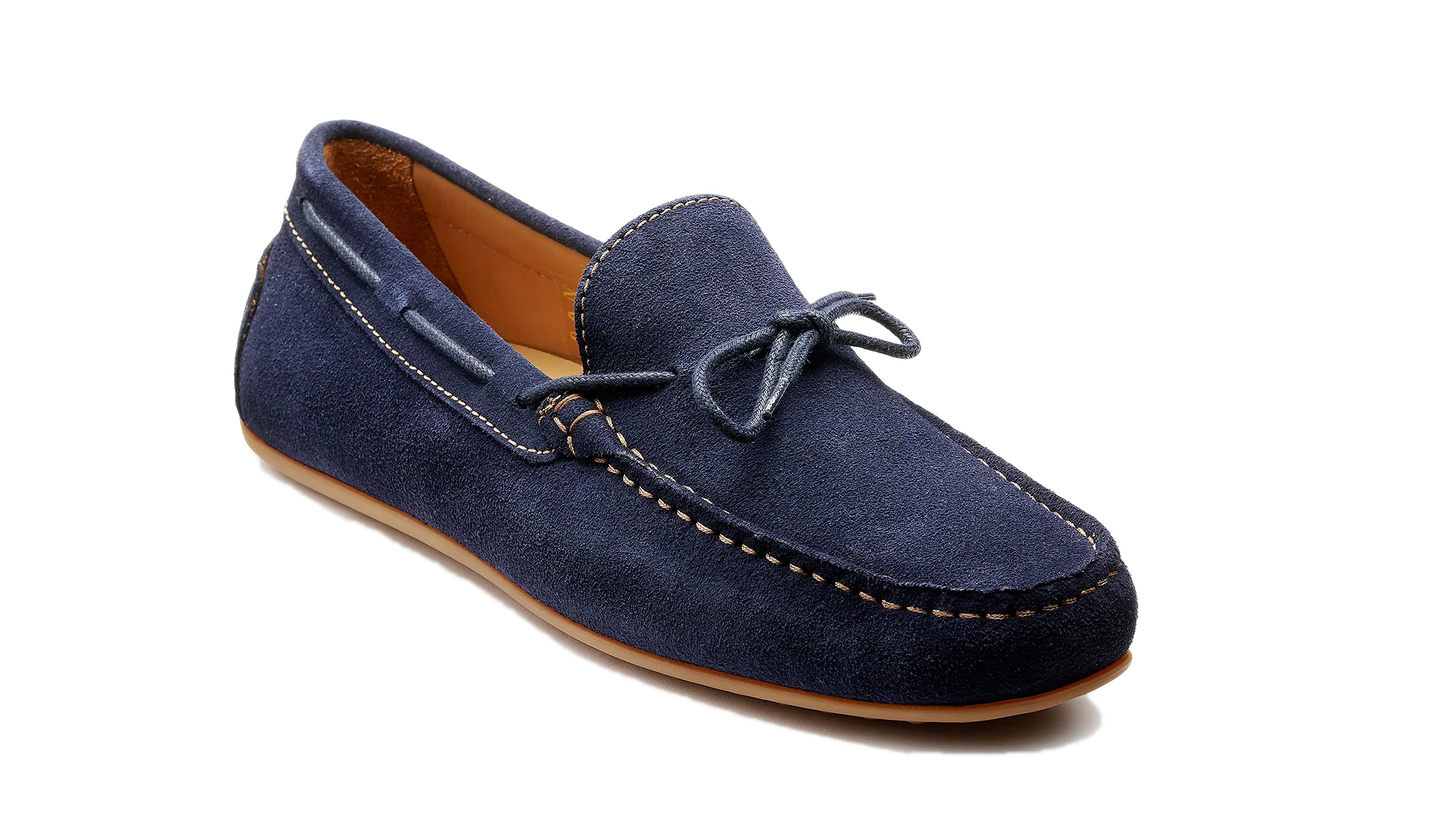 Silverstone - Navy Suede