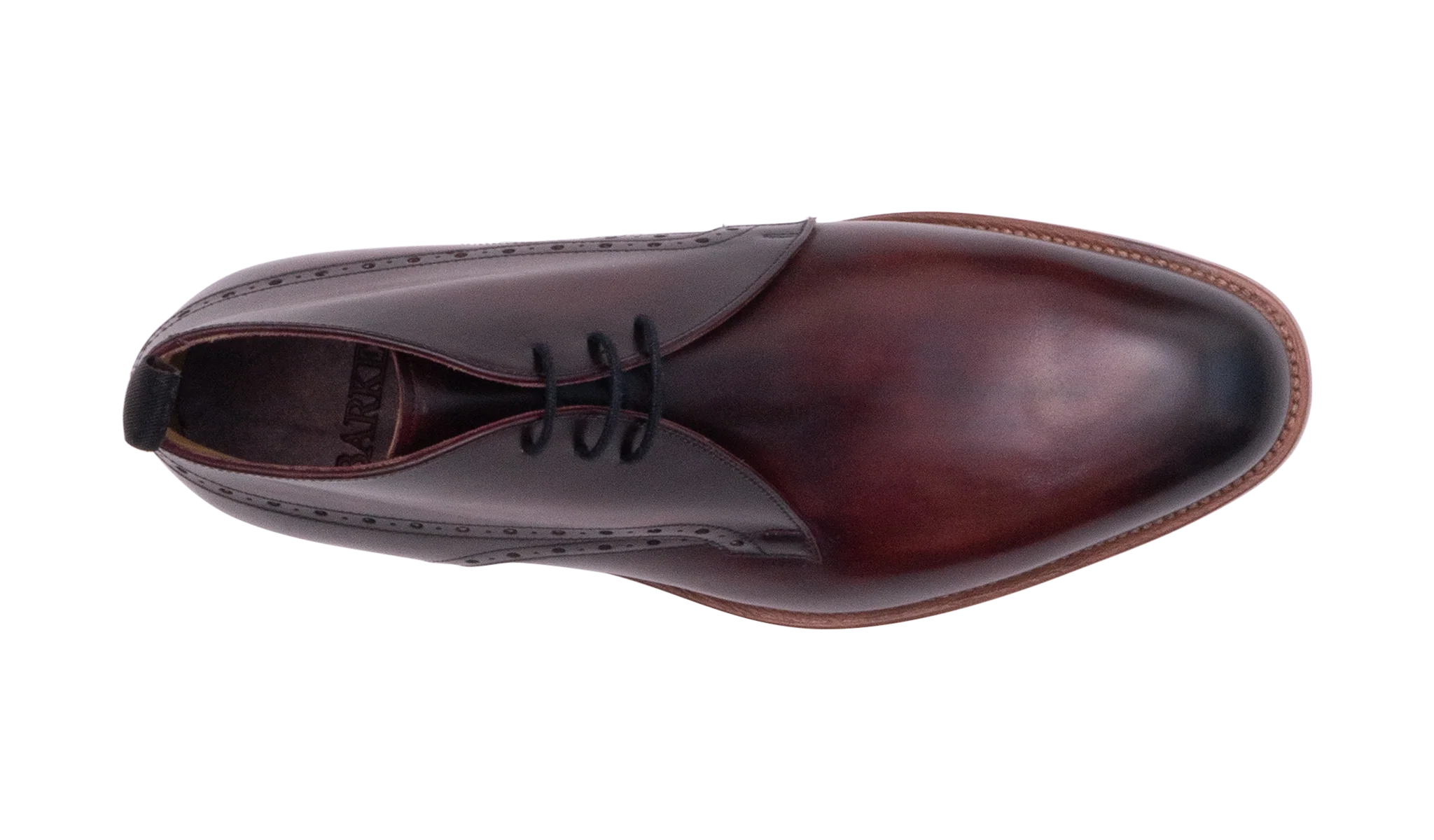 Tyne - Hand Brushed Burgundy - Image 3