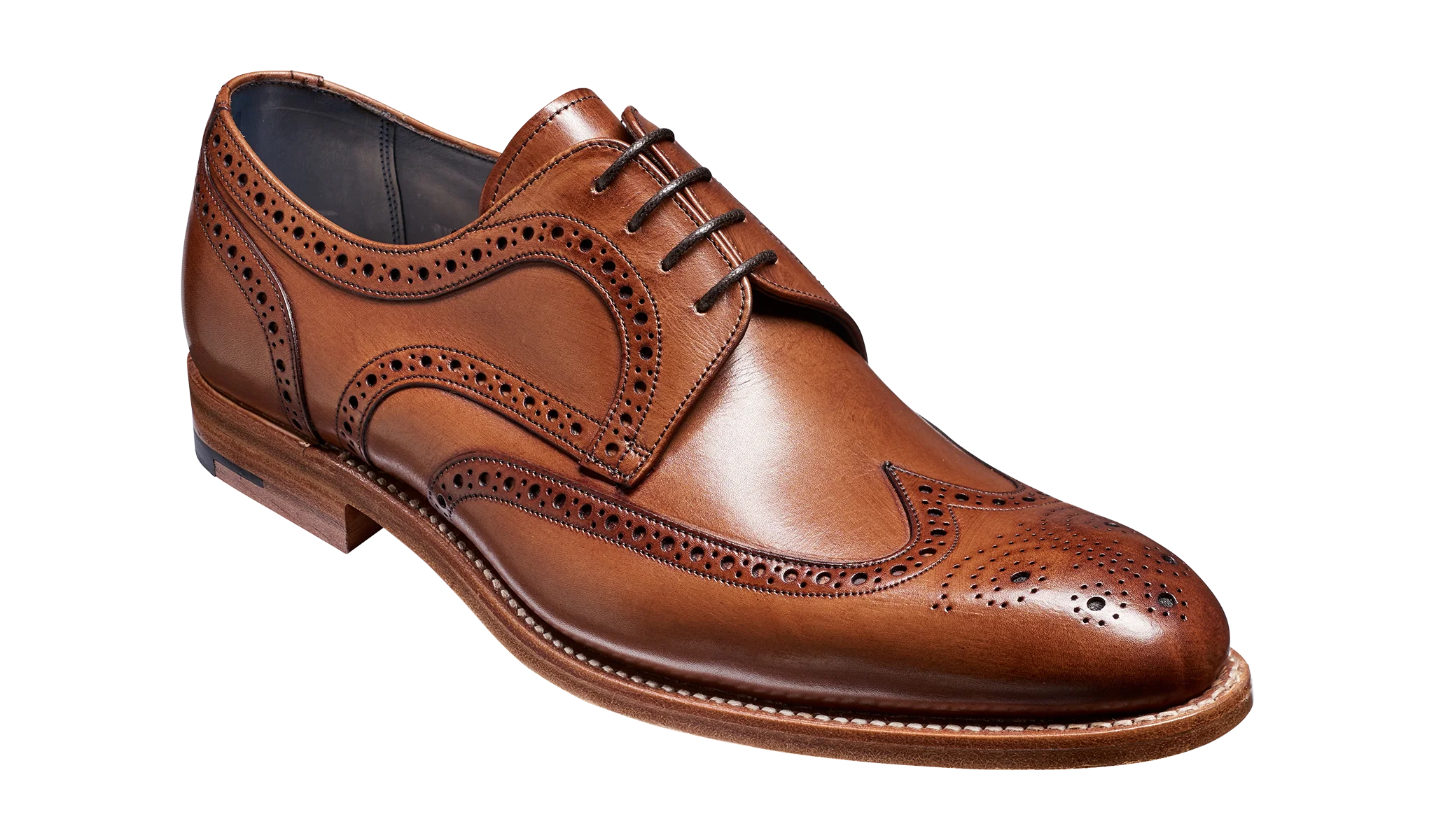 Victor - Brown Hand Painted