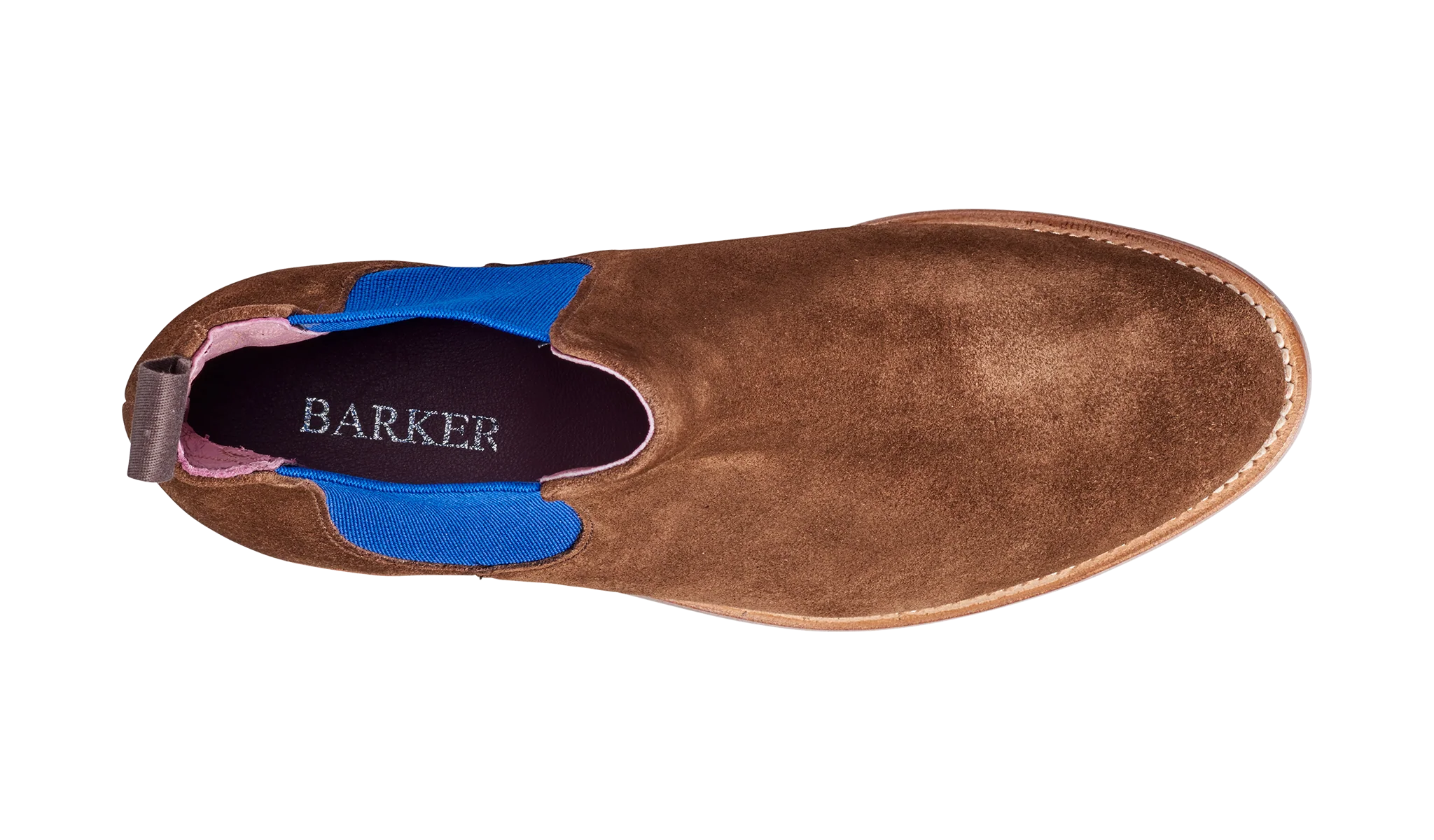 Violet - Castagnia Suede / Blue Elastic - Image 3
