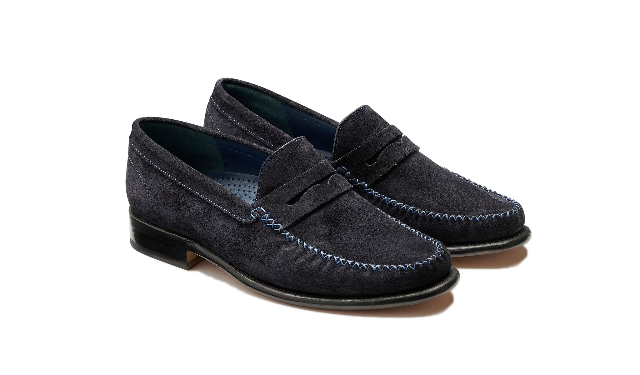 William - Dark Navy Suede - Image 2