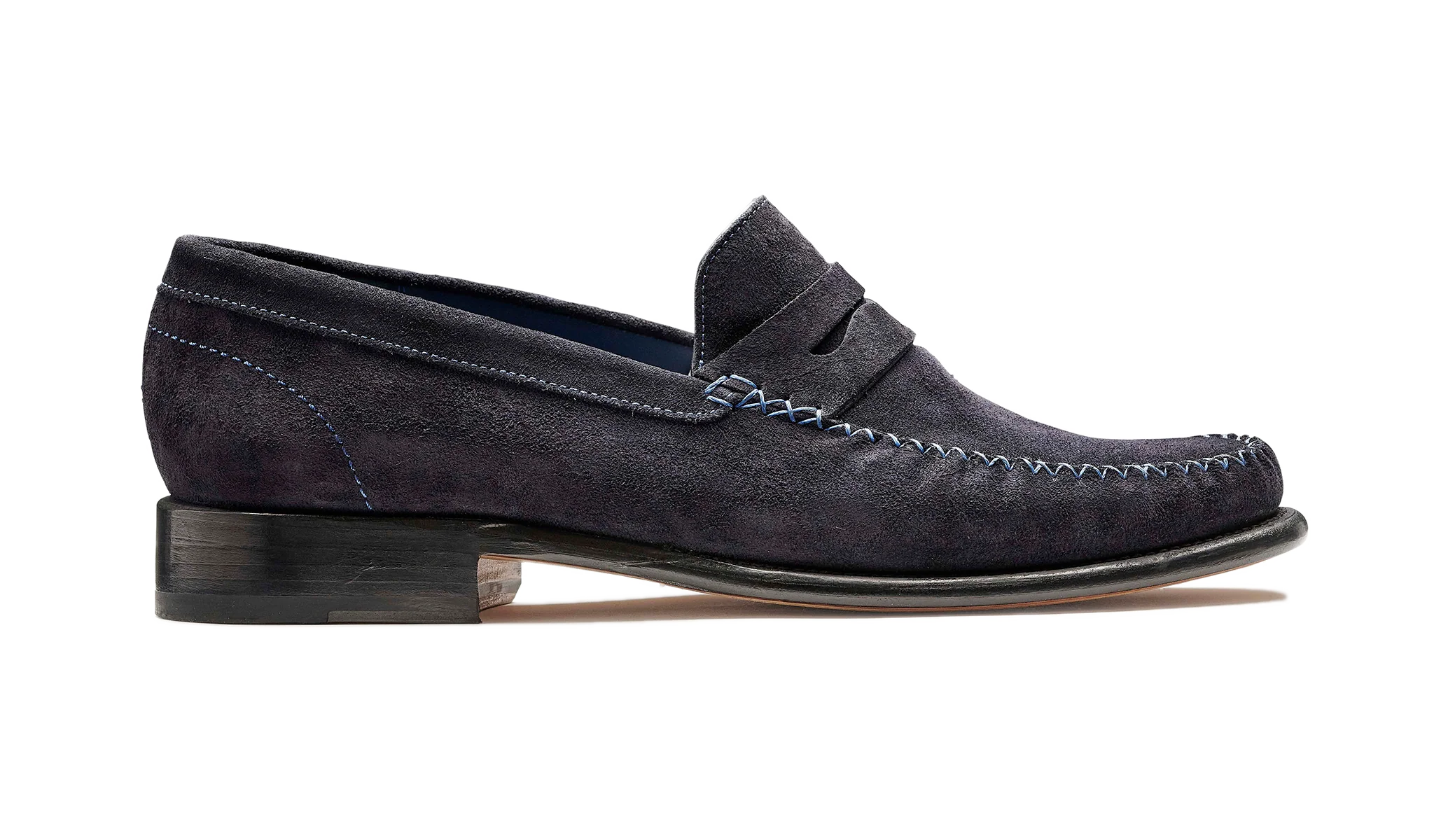 William - Dark Navy Suede - Image 3